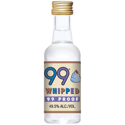 99 Brand Whipped Liqueur 99 Proof In Bottle - 50 Ml - Image 2