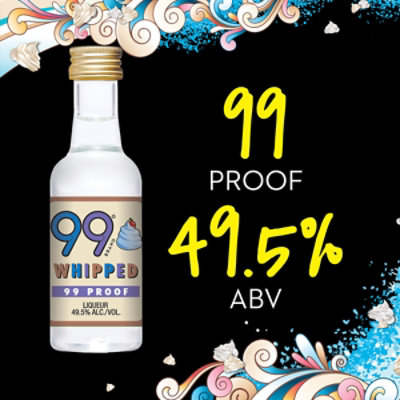 99 Brand Whipped Liqueur 99 Proof In Bottle - 50 Ml - Image 1