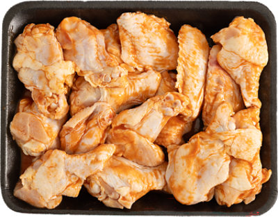 Chicken Wings Seasoned Buffalo - Lb - Image 1