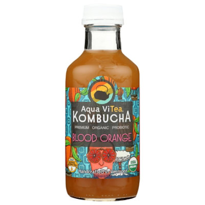 Aqua ViTea Blood Orange Kombucha - 16 Fl. Oz. - Image 3