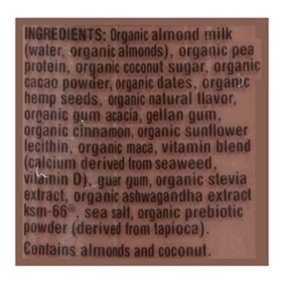 Remedy Organics Cacao Essentials Protein Drink - 12 Fl. Oz. - Image 4
