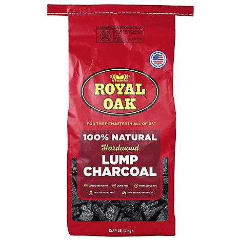 Royal Oak 15.44 lb 100% All Natural Hardwood Lump Charcoal 