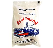 Seal Island Boned Salted Cod - 16 OZ