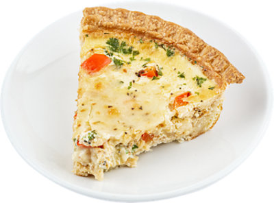 Haggen Chorizo Quiche Slice - Made Right Here Always Fresh - Each - Image 1