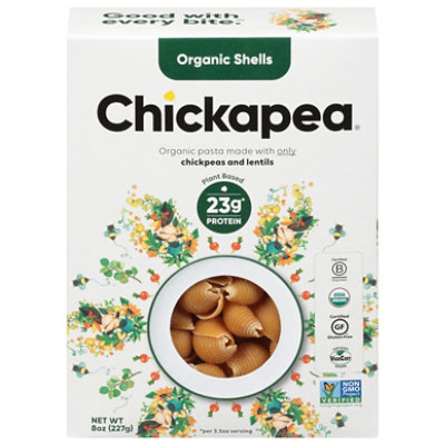 Chickapea Organic Shells - 8 Oz - Image 3