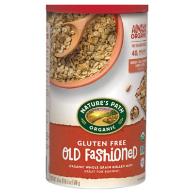 Nature's Path Organic Gluten Free Old Fashioned Oatmeal- 18 Oz - Image 3