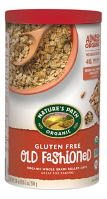 Nature's Path Organic Gluten Free Old Fashioned Oatmeal- 18 Oz - Image 2
