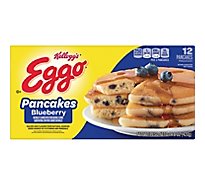 Eggo Frozen Pancakes Easy Breakfast Blueberry - 14.8 Oz
