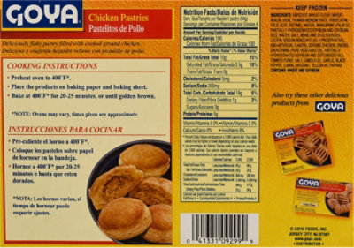 Pastelitos Pollo 12/9 - 9 OZ - Image 5