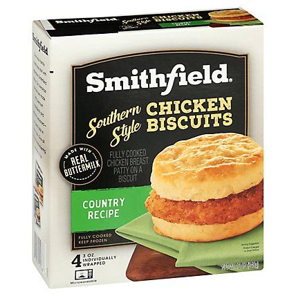Smithfield Breakfast Sandwich-chicken Biscuits - 12 OZ - Image 1