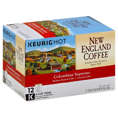 New England Coffee Columbian Supreme Kcup - 12 CT - Image 1