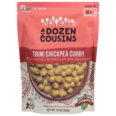 A Dozen Cousins Chickpea Curry Rte Trini - 10 OZ - Image 3