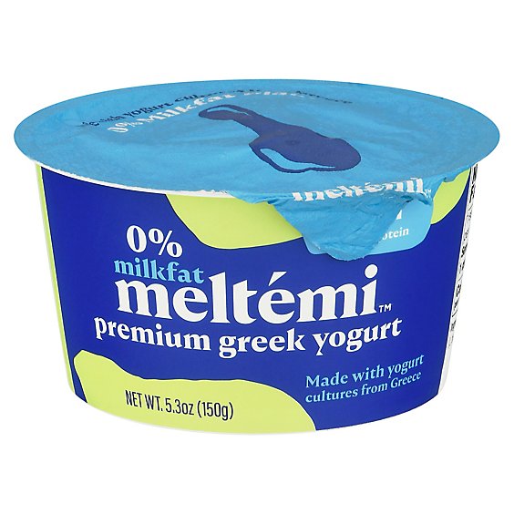 Meltemi Plain 0% Milkfat Greek Yogurt - 5.3 Oz