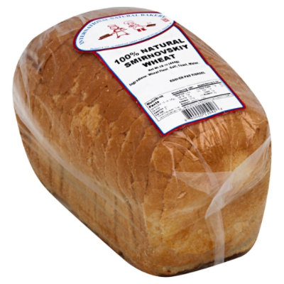 All Natural Smirnovsky Wheat Bread From International Natural Bakery - 16 OZ - Image 1