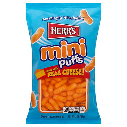 Herr Foods Orignial Mini Cheese Puffs - 3 OZ - Albertsons