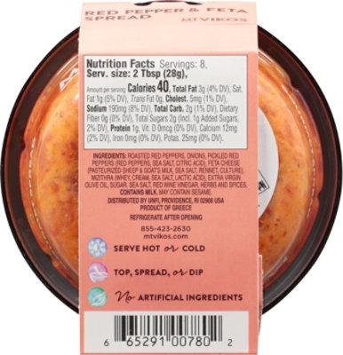 My Vikos Red Pepper & Feta Spread - EA - Image 6