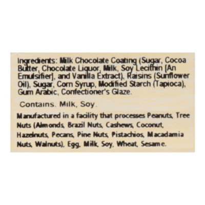 Natures Garden Raisins Milk Chocolate - 9 OZ - Image 5