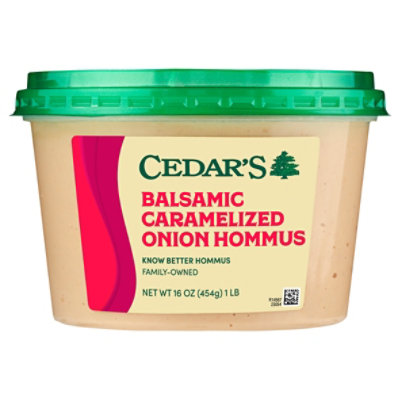 Cedars Balsamic Caramelized Onion Hummus - 16 Oz - Image 2