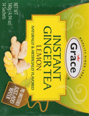 Grace Instant Ginger Lemon Tea - 14 CT - Image 6