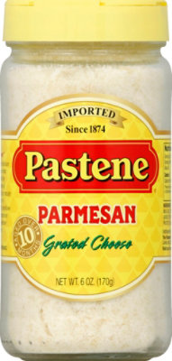 Pastene Cheese Parmesan Grated - 6 OZ - Image 2