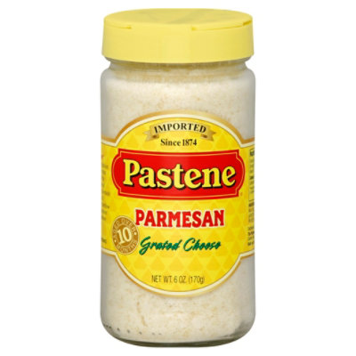 Pastene Cheese Parmesan Grated - 6 OZ - Image 1