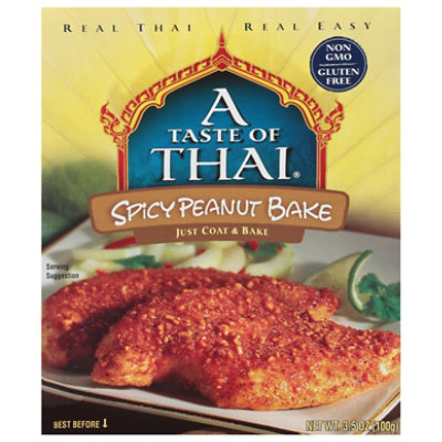 A Taste of Thai Specialty Food Peanut Bake Spicy - 3.5 OZ - Image 1