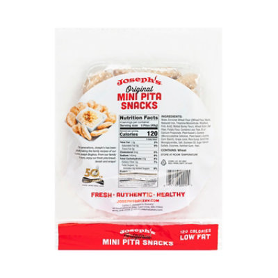 Josephs Original Mini Pita Snacks - 7 OZ - Image 5