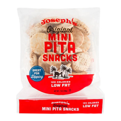 Josephs Original Mini Pita Snacks - 7 OZ - Image 1