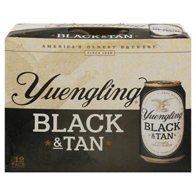 Yuengling Beer Lager Porter Tan  Black - 12-12 FZ - Image 1