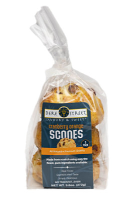 Scones Dere Street Cranberry Orange 3ct - EA - Image 1