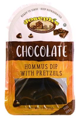 Josephs Chocolate Hommus Snack Pack - 3 OZ - Image 1