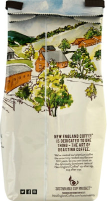 New England Coffee Ground Hazlenut Creme Decaf Foil Bag - 10 OZ - Image 5