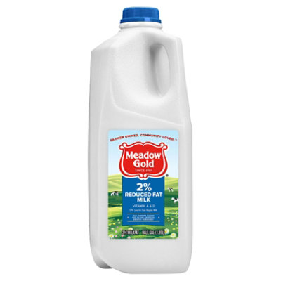 Meadow Gold Dairy Milk 2% Reduced Fat With Vitamin A & D - 0.5 Gallon