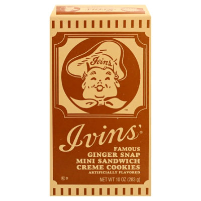 Ivins Sndwch Crms Gingr Snap - 10 OZ - Image 3