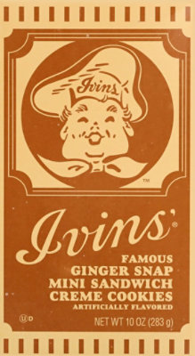 Ivins Sndwch Crms Gingr Snap - 10 OZ - Image 6