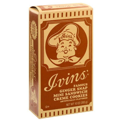 Ivins Sndwch Crms Gingr Snap - 10 OZ - Image 1