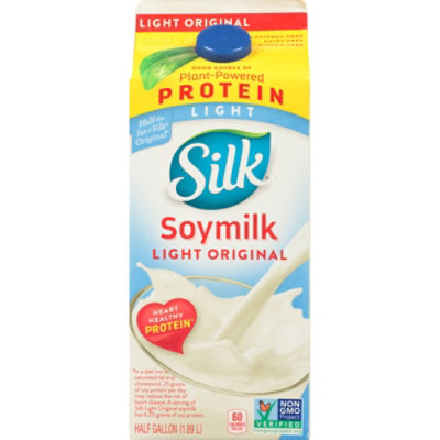 Silk Plain Light Soymilk - HG - Image 1