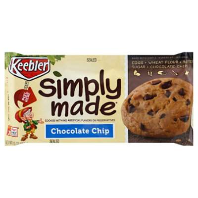 albertsons keebler chip cookie simply oz chocolate made