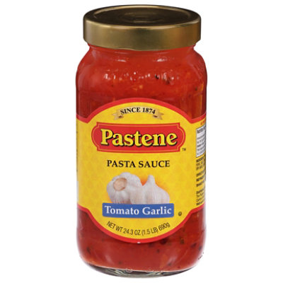 Pastene Pasta Sauce Tomato Garlic - 24 Oz - Image 3