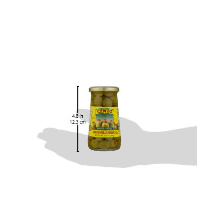 Cento Regular Manzanilla Spanish Stuffed Olives - 5.75 Oz - Image 4
