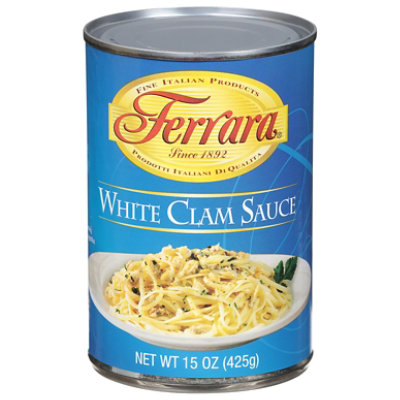 Ferrara Pasta Sauce White Clam With Extra Virgin Oil - 15 Oz - Image 3