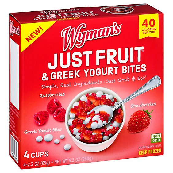 Just Fruit Strawberry Raspberries Yogurt - 9.2 OZ