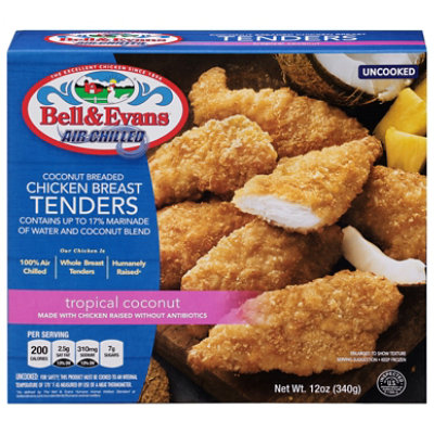 Bell & Evans Breaded Coconut Chicken Tenders - 12 OZ - Image 2