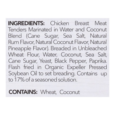 Bell & Evans Breaded Coconut Chicken Tenders - 12 OZ - Image 4