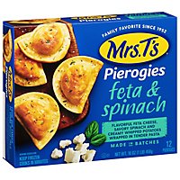 Mrs T Potato Spinach & Feta Pierogies - 16 OZ - Image 1