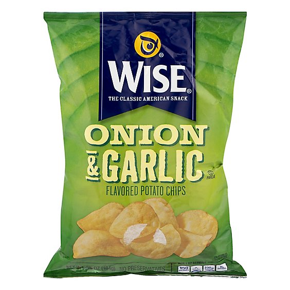 Wise Onion & Garlic Potato - 6.5 OZ