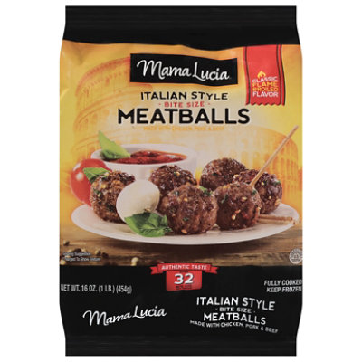 Mama Lucia Italian Style Bite Size Meatballs - 16 Oz. - Image 3