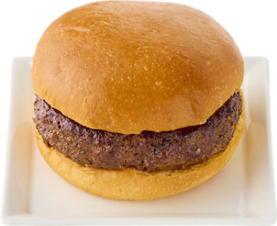 ReadyMeals Pub Steak Burger Hot Ready2Eat - Each - Image 1
