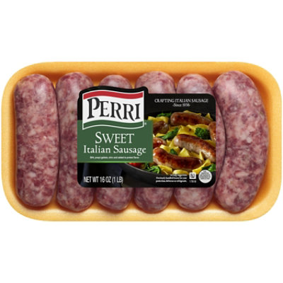 Perri Sweet Sausage - 16 OZ - Image 1