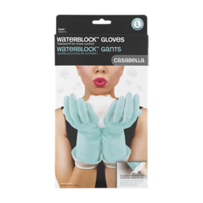 Casabella Waterblock Premium Large Gloves - 2 Count - Image 1